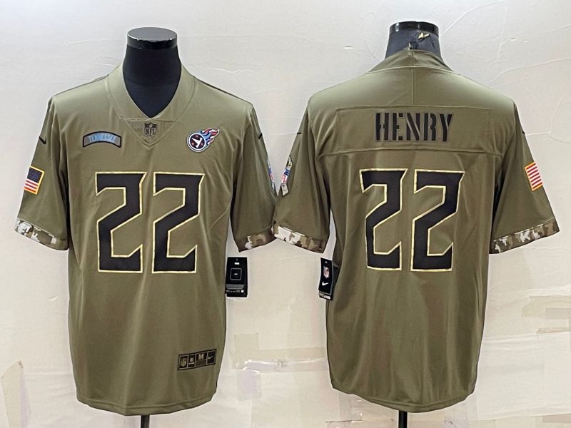 Men Tennessee Titans #22 Henry Green 2022 Vapor Untouchable Limited Nike NFL Jersey